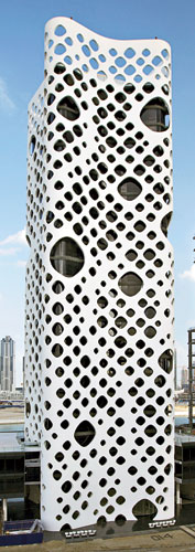 0-14 Tower Dubai Reiser Umemoto exoskeleton