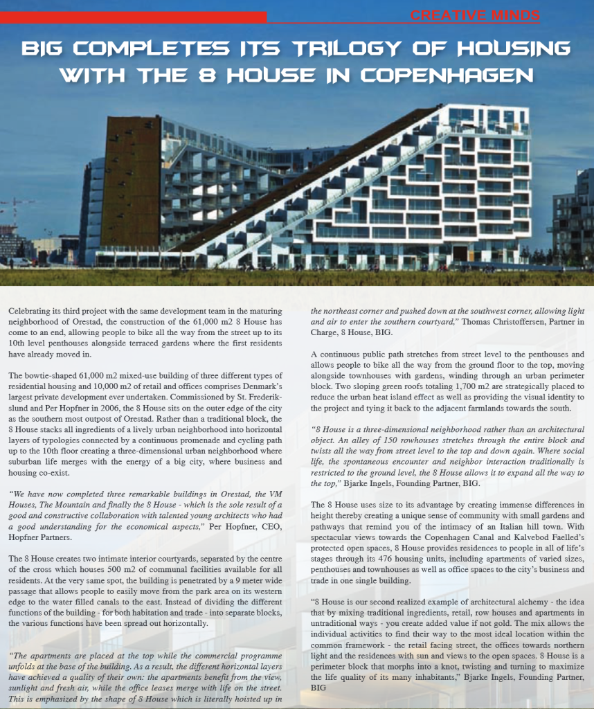 8 House BIG Copenhagen