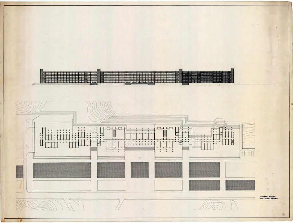 Chittagong University architecture Muzharul Islam