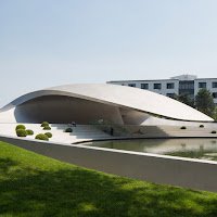 dezeen porsche pavillon by henn 1