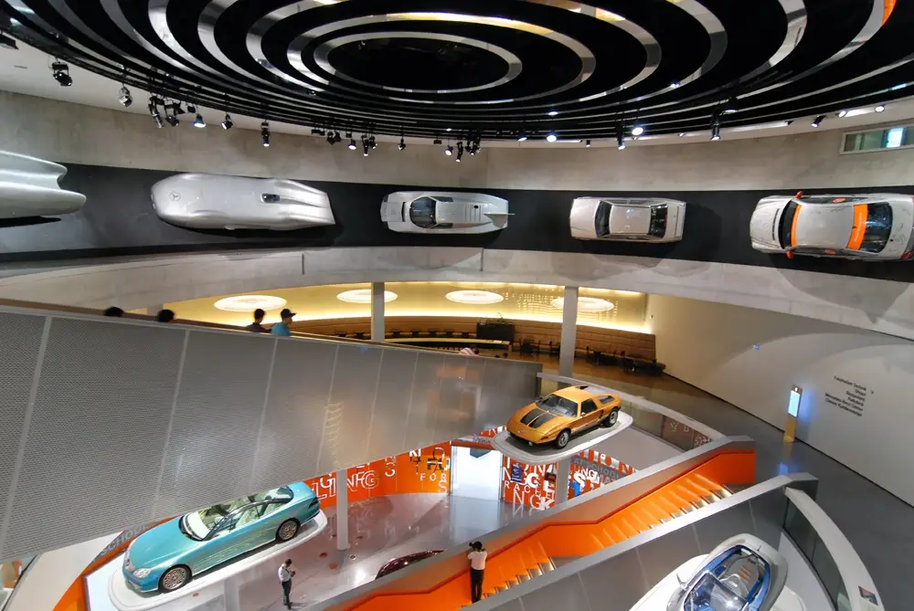 Mercedes-Benz Museum Stuttgart UnStudio double helix