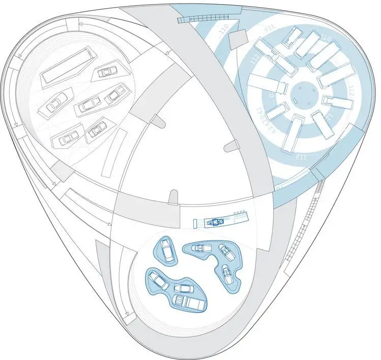 Mercedes-Benz Museum Stuttgart UnStudio double helix
