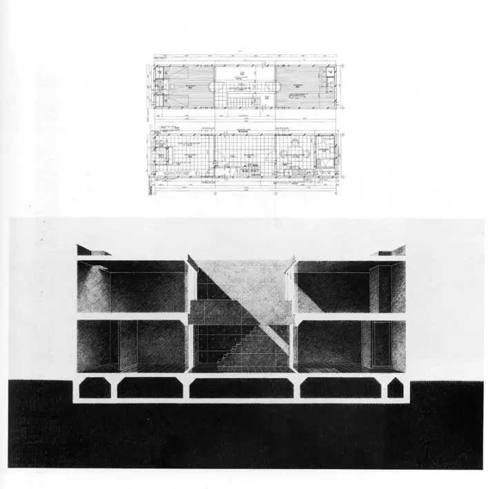 Tadao Ando Row House Azuma House