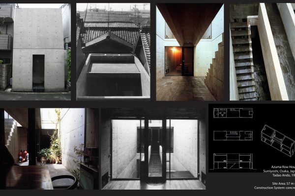 Tadao Ando Row House Azuma House
