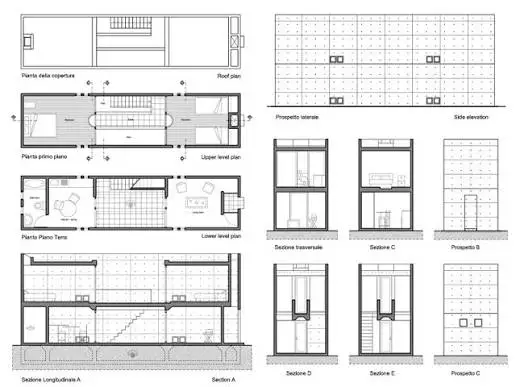 Tadao Ando Row House Azuma House