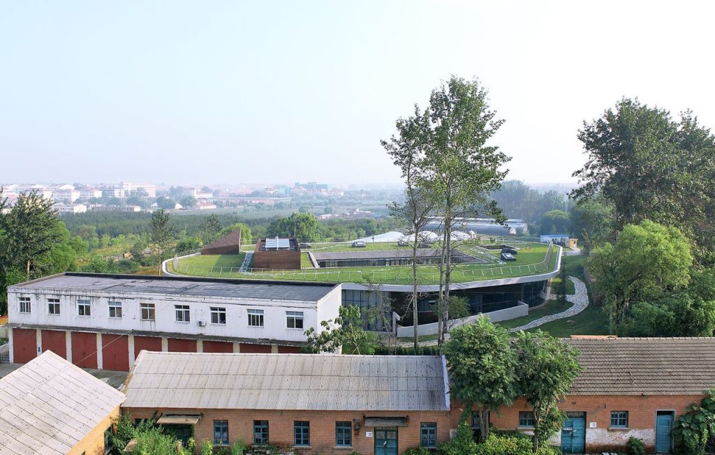 gehua youth and cultural center open architecture 02