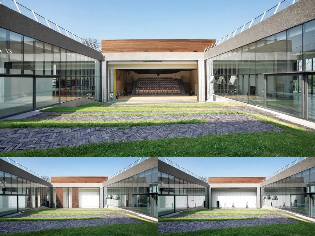 gehua youth and cultural center open architecture 03