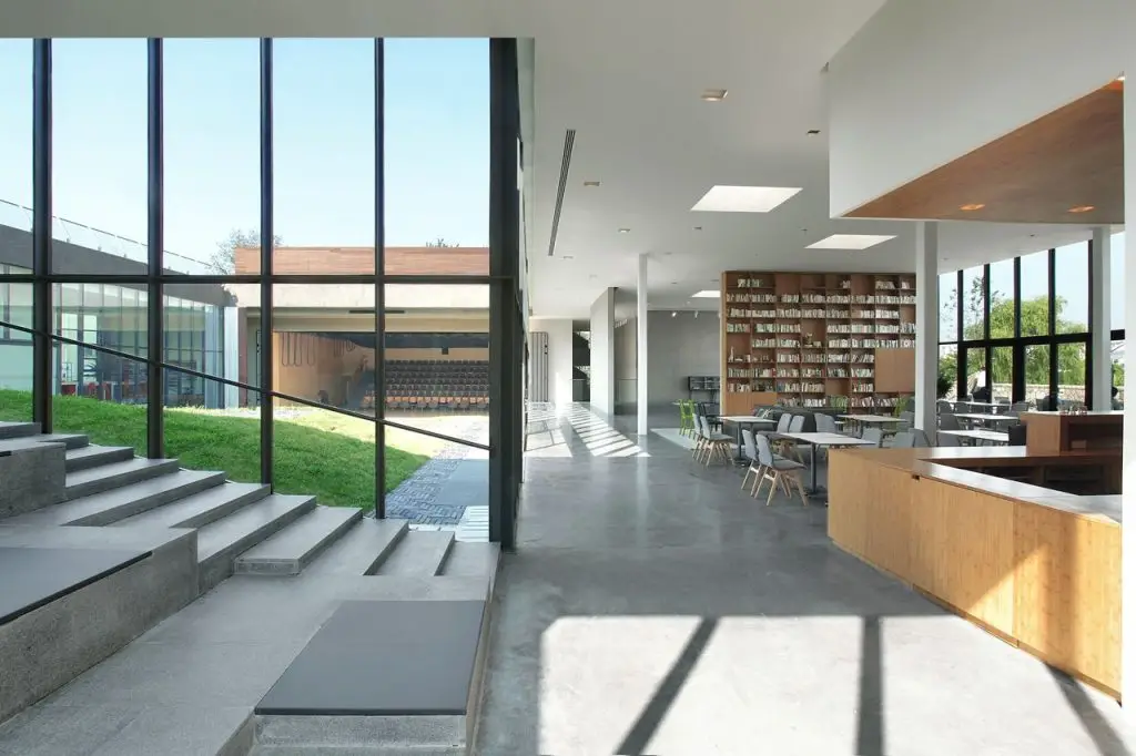 gehua youth and cultural center open architecture 04