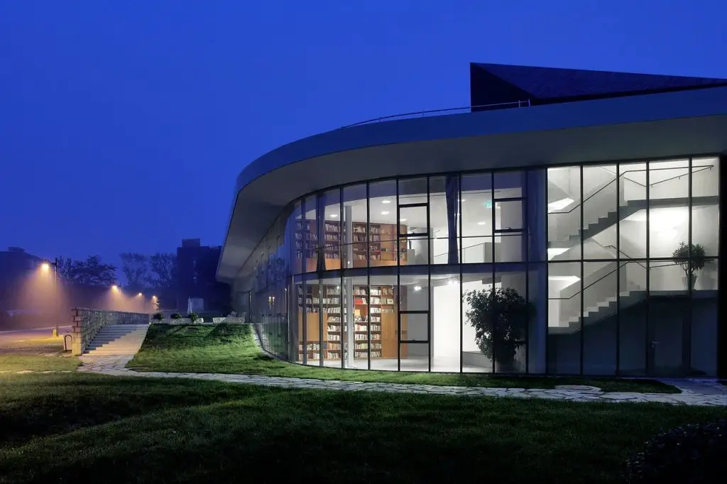 gehua youth and cultural center open architecture 11