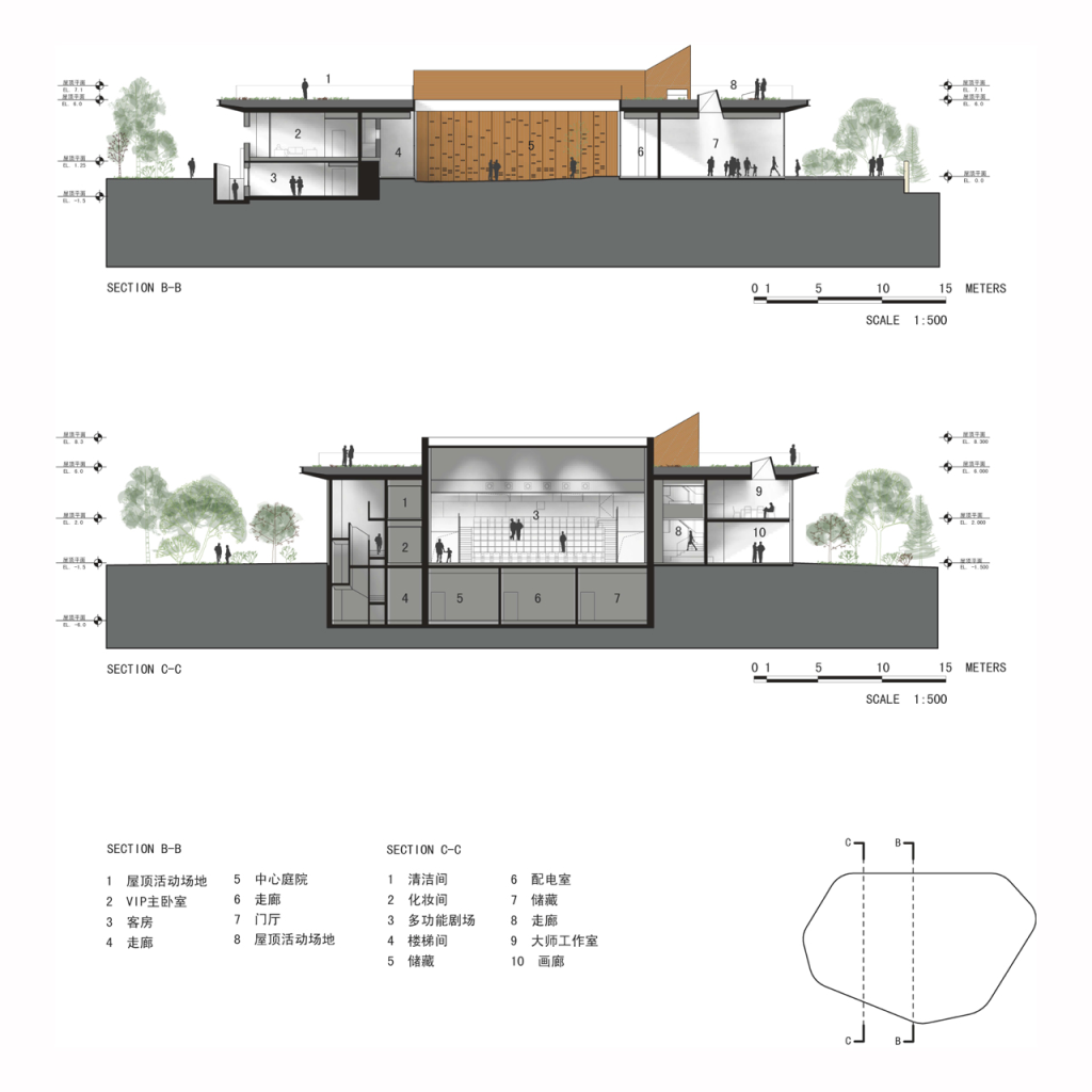 gehua youth and cultural center open architecture sec 2