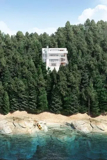 Richard Meier Douglas House Lake Michigan