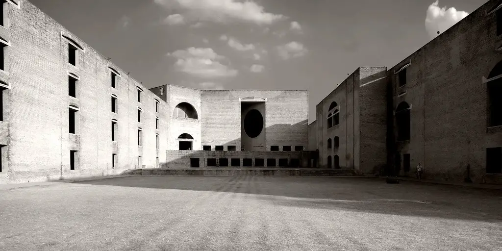 IIM Ahmedabad Architecture