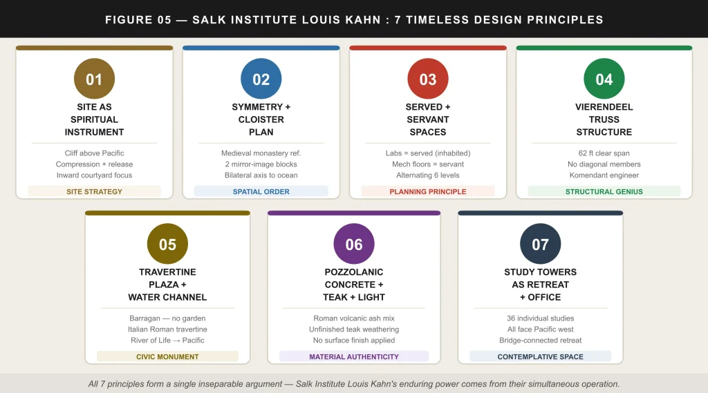 Salk Institute Louis Kahn Architecture Design