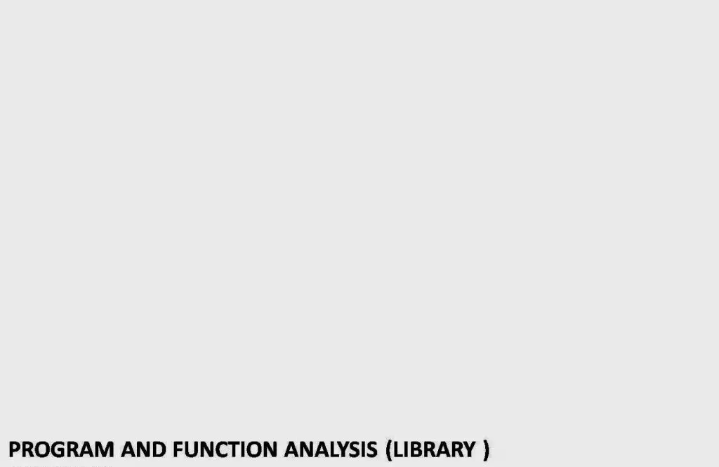 library building programme