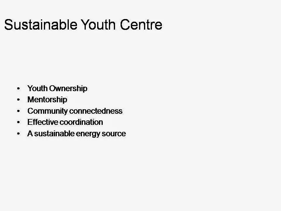  youth center design concept