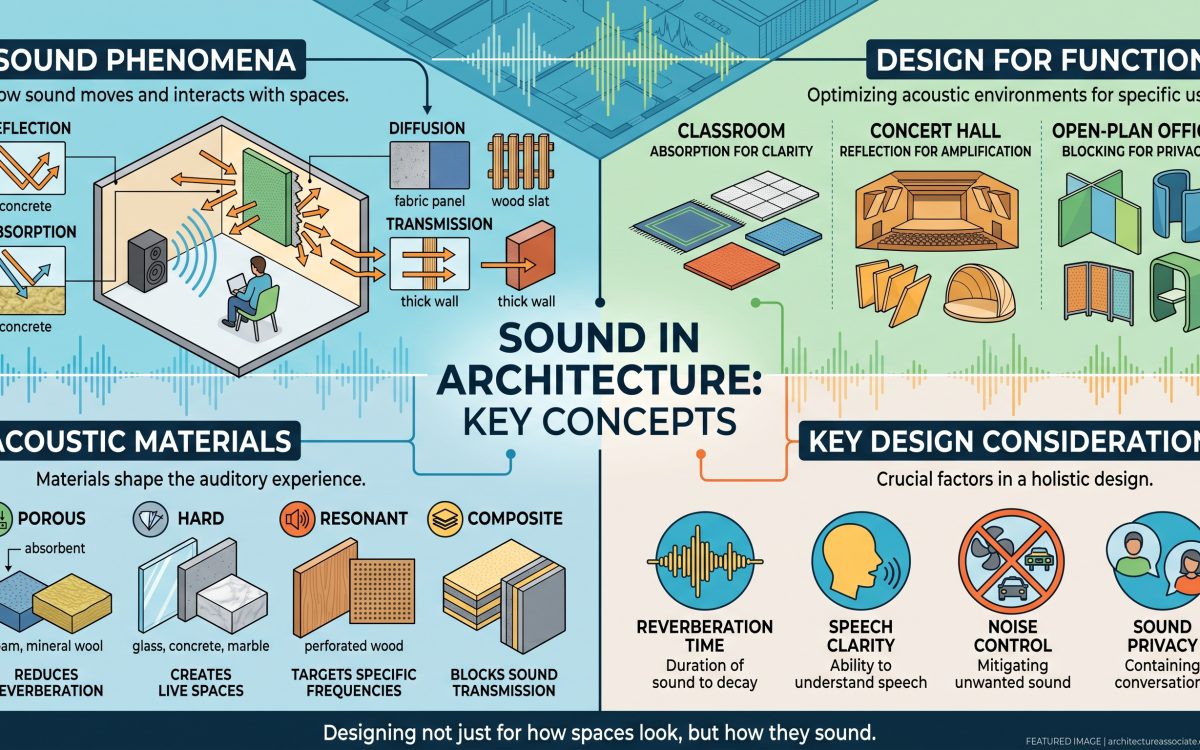 human perception of sound in architecture