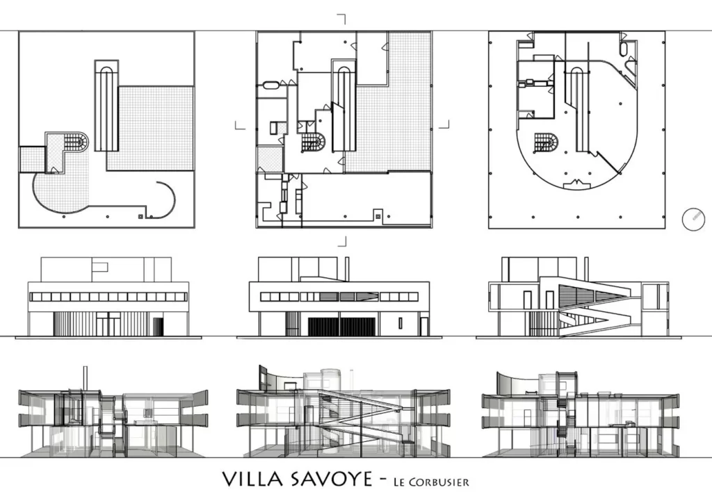 Villa Savoye Le Corbusier