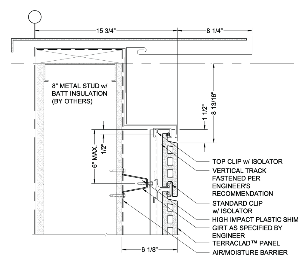 Bechtler Museum of Modern Art by Mario Botta,
[exterior terra cotta facade / swelling column plaza / cantilevered fourth floor /
glass atrium interior / Sol LeWitt Wall Drawing foyer / Firebird sculpture plaza /
gallery floor plan / section drawing], Charlotte North Carolina 2009