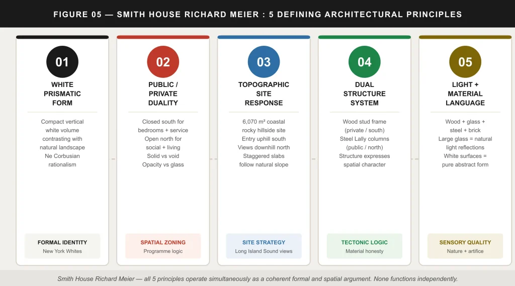 Smith House Richard Meier Architecture Design