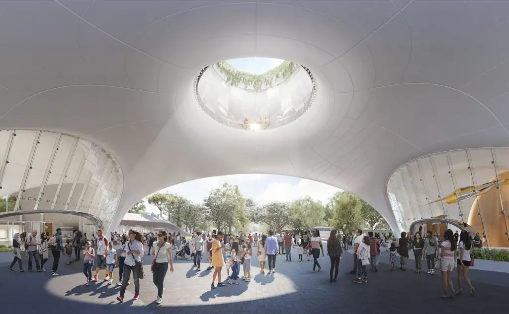 Lucas Museum of Narrative Art MAD Architects Exposition Park