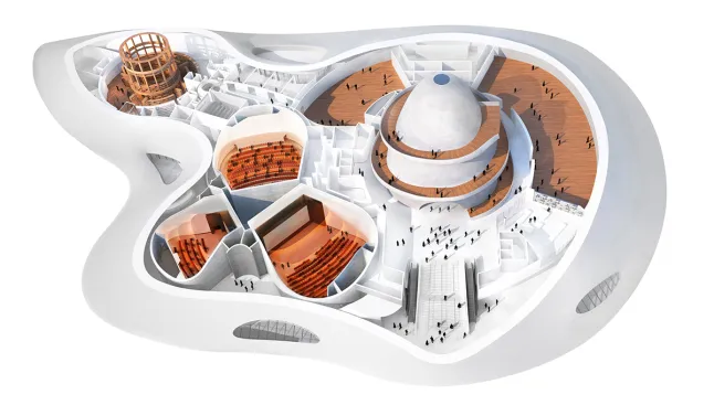 Lucas Museum of Narrative Art MAD Architects Exposition Park