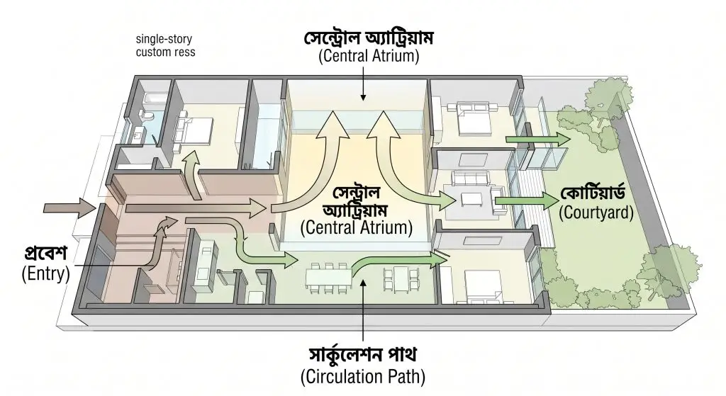 modern residential interior design case study