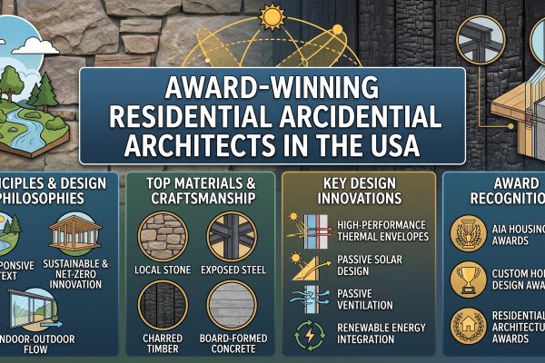 award winning residential architects USA
