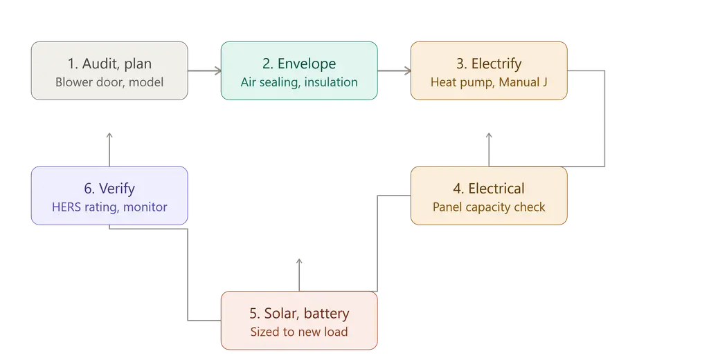 net-zero home renovation checklist