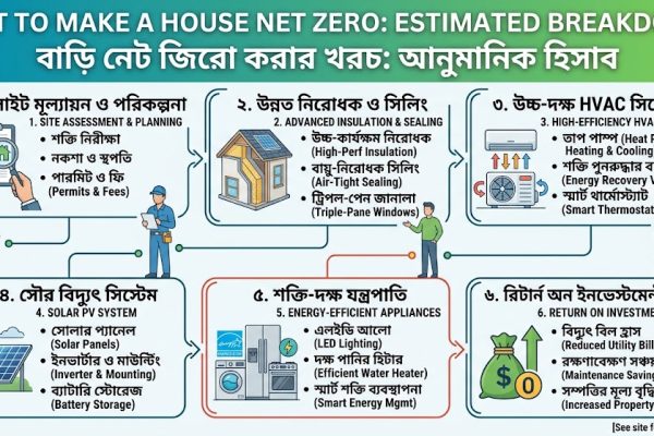 cost to make a house net-zero